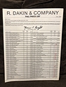 1979 Dakin Fall Price List Marked Up