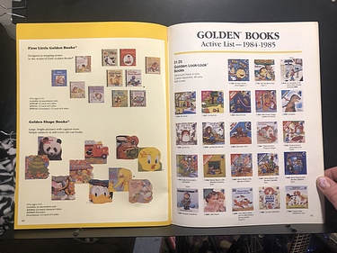 Toy Catalogs: Golden Books, Fall 1984 Toy Fair Catalog