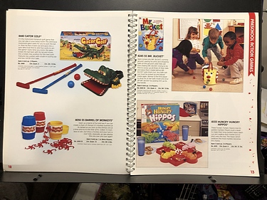 Toy Catalogs: 1997 Milton Bradley Catalog