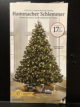 Hobby Catalogs: Hammacher Schlemmer, 2023 Holiday Catalog