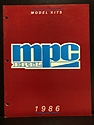 Hobby Catalogs: MPC by ERTL,1986 Hobby Catalog