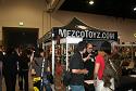 Mezco booth and our contact Mike