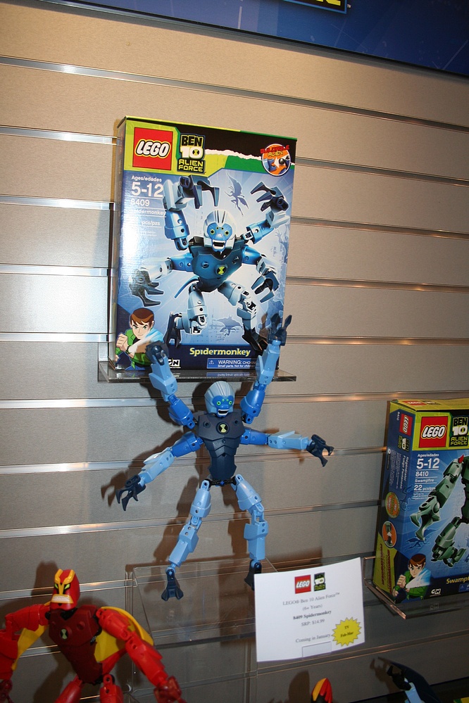 lego ben 10 alien force spidermonkey 8409