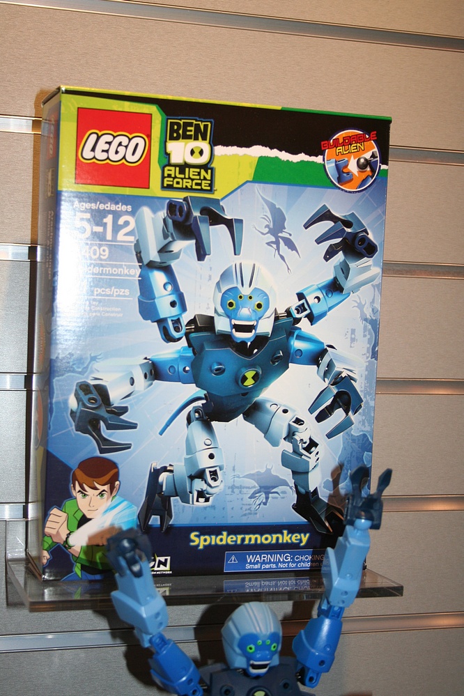 lego ben 10 alien force spidermonkey 8409