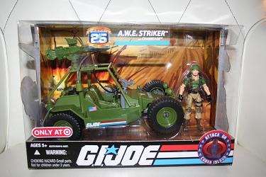 GI Joe 25th - AWE Striker Target Exclusive