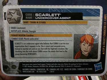 G.I. Joe: 30 for 30 - Scarlett: Undercover Agent