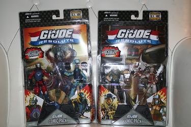 G.I. Joe Modern Era - Wave 8 Resolute Comic Packs