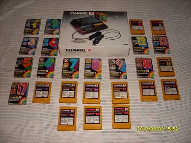 eBay Watch - Fairchild Channel F with all games!