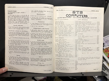 Atari - Current Notes - February, 1986