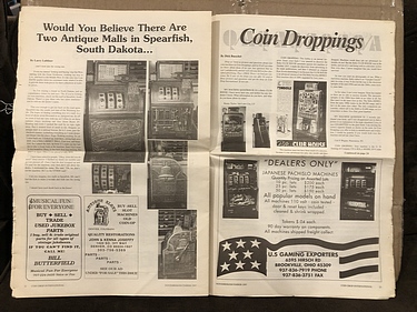 Coin Drop International - November/December, 1997