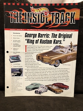 Hot Wheels: The Inside Track Newsletter - Issue 03, 1997