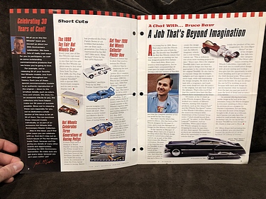 Hot Wheels: The Inside Track Newsletter - Issue 01, 1998