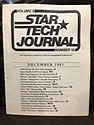 Star Tech Journal: December, 1981