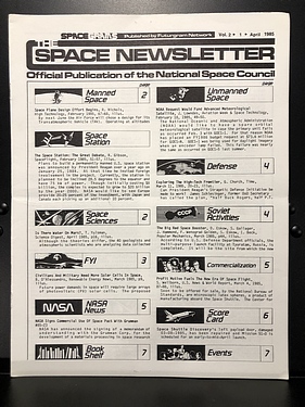 The Space Newsletter Archive
