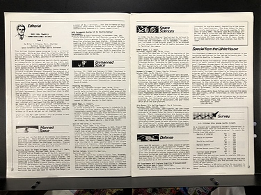 The Space Newsletter - October, 1986