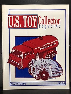 U.S. Toy Collector Magazine - March, 1992