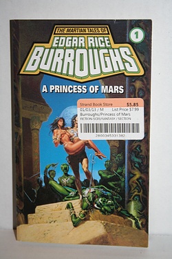 A Princess of Mars - by Edgar Rice Burroughs