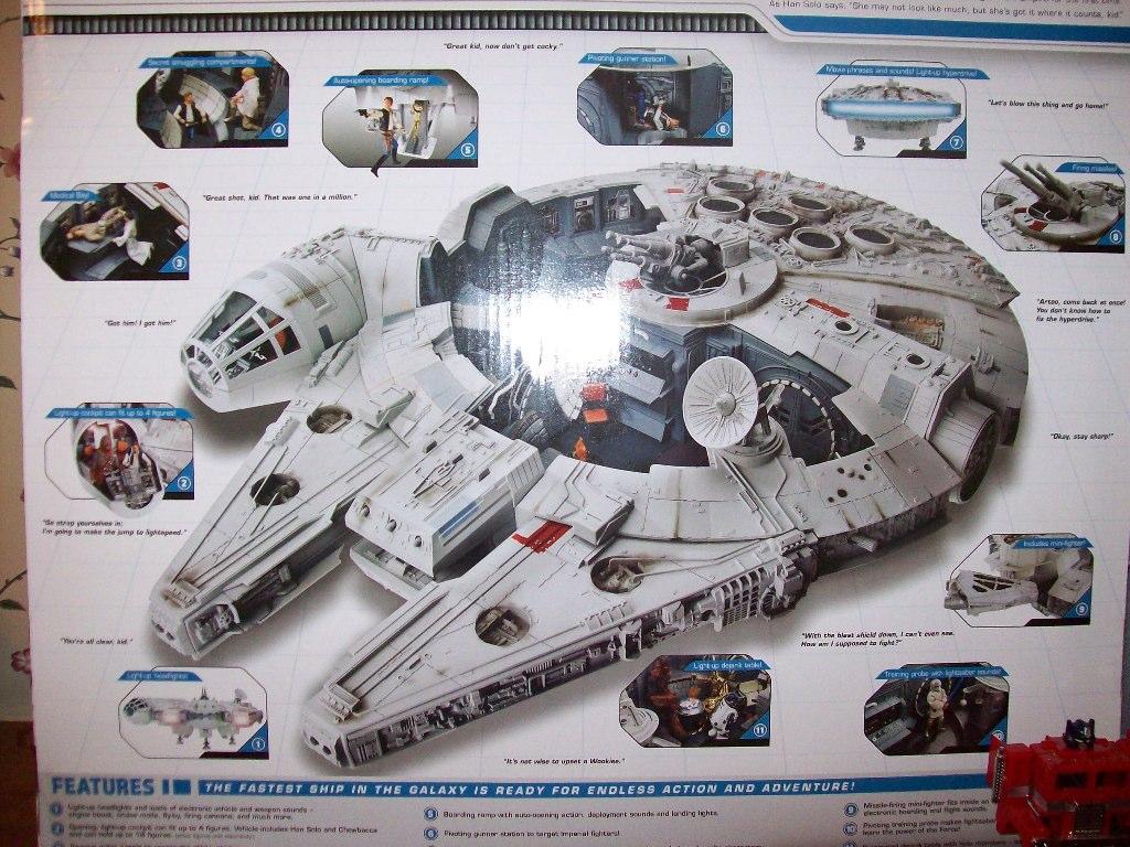 hasbro millennium falcon 2008