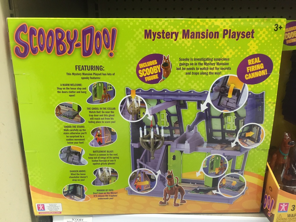 Character Options Ltd. ScoobyDoo! Mystery Mansion Playset Parry