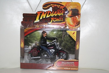 Indiana Jones - Deluxe Mutt with Motorcycle