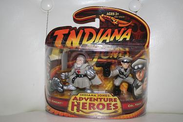 Indiana Jones - Grail Knight and Col. Vogel Adventure Heroes