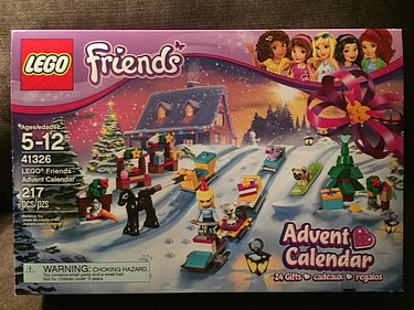 Lego Friends Advent Calendar, 2017