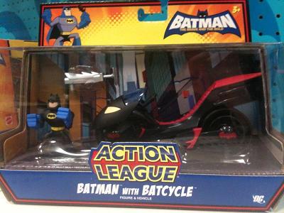 Batman - the Brave and the Bold: Batman with Batcycle