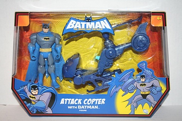 Batman: The Brave and the Bold - Attack Copter with Batman.