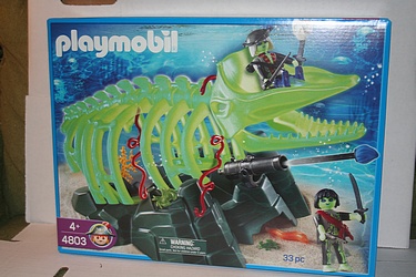 Playmobil Ghost Pirates Set #4803 - Whale Skeleton