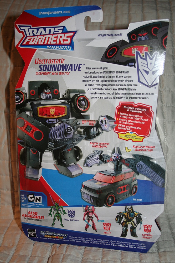 transformers deluxe soundwave
