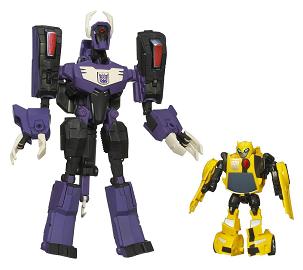 Transformers Animated - Target Exclusive Shockwave and Bumblebee Set