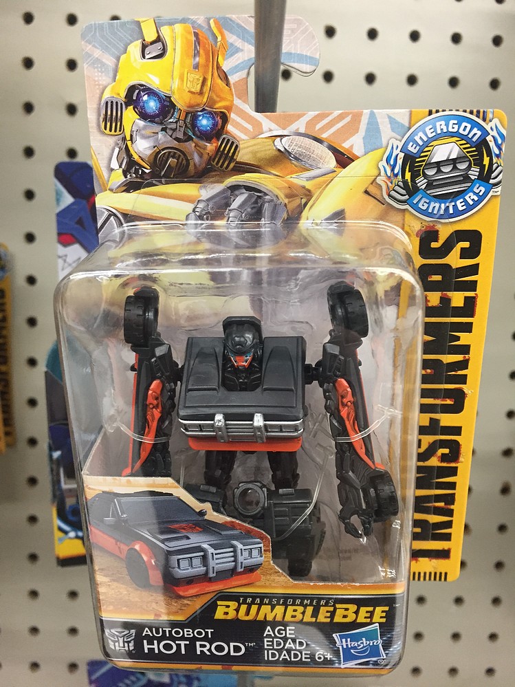 transformers hot rod and bumblebee