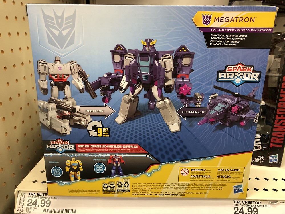 spark armor megatron