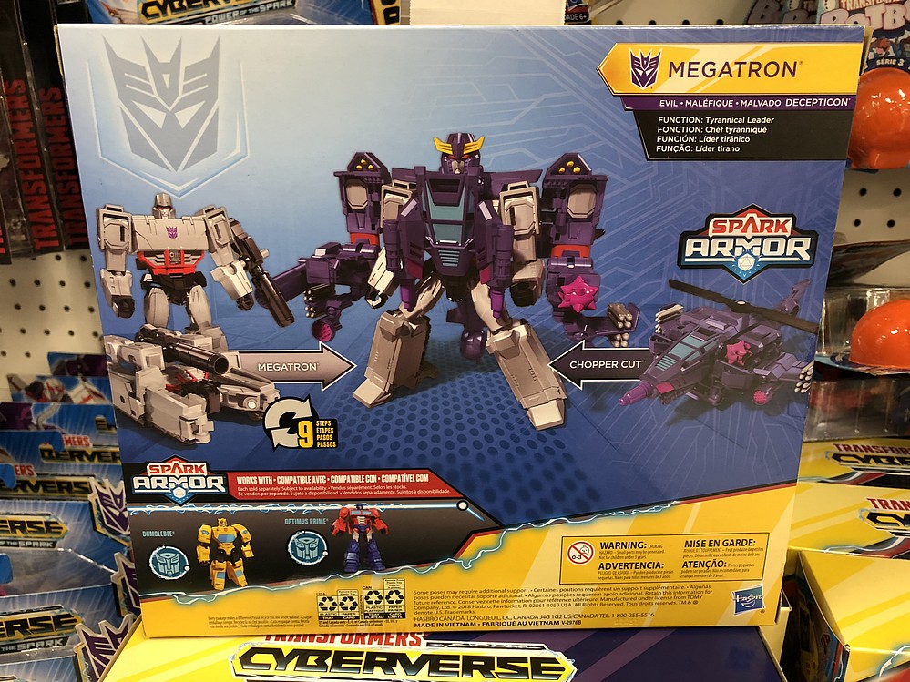 spark armor megatron