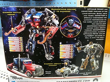 Transformers Dark of the Moon (2011) - Optimus Prime with Comettor