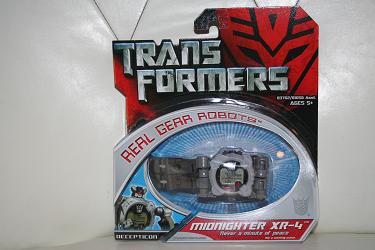 Transformers 2007 Movie Real Gear - Midnighter XR-4