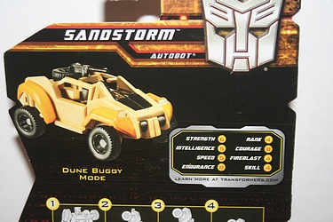 Transformers More Than Meets The Eye (2010) - Sandstorm