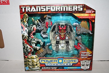 Transformers Power Core Combiners - Grimstone and the Dinobots