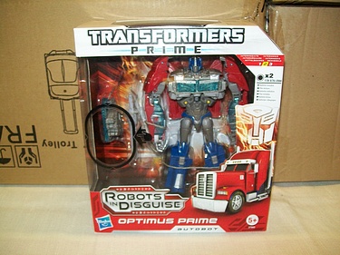 Transformers Prime - Voyager Class Optimus Euro Style