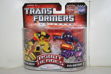 Transformers Robot Heroes - Sunstreaker vs. Galvatron