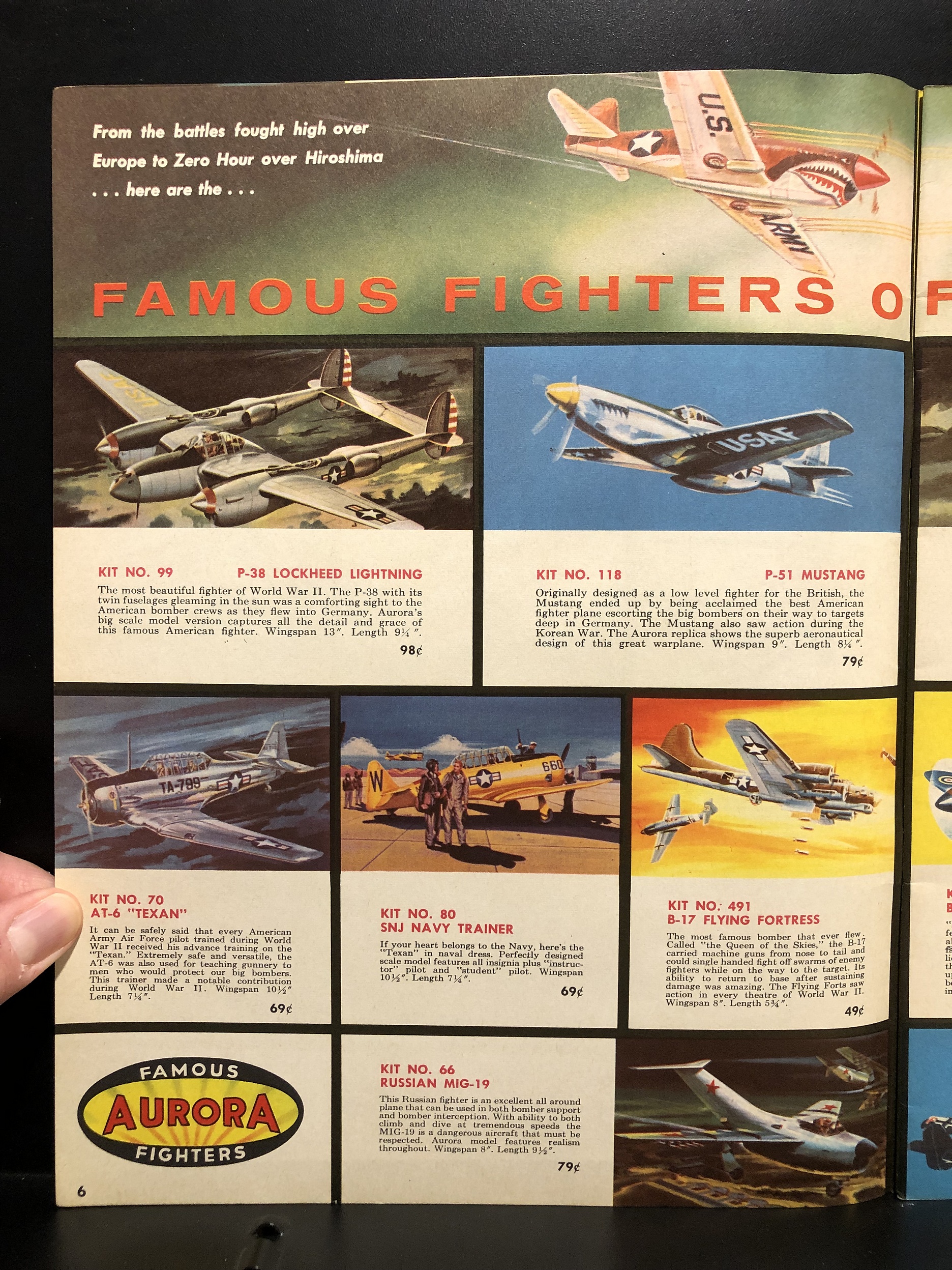 195960 Aurora Plastics Corp., Collector's Catalog Parry Game Preserve