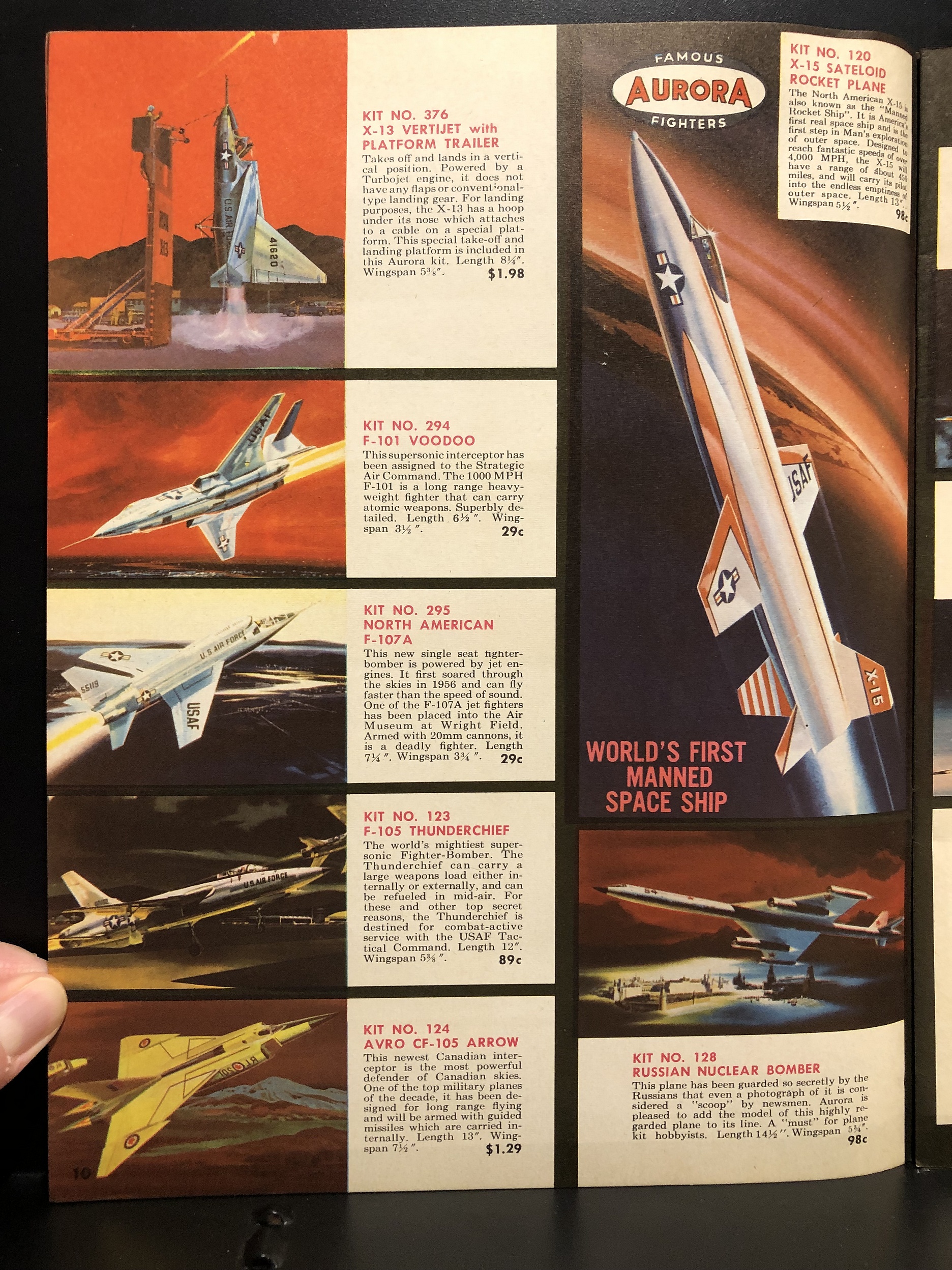 195960 Aurora Plastics Corp., Collector's Catalog Parry Game Preserve