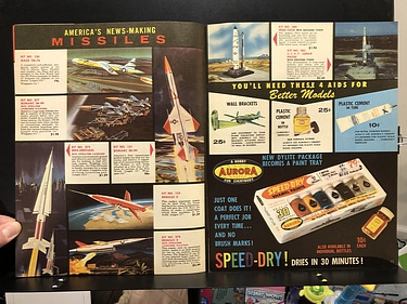 Toy Catalogs: 1959-60 Aurora Plastics Corp., Collector's Catalog
