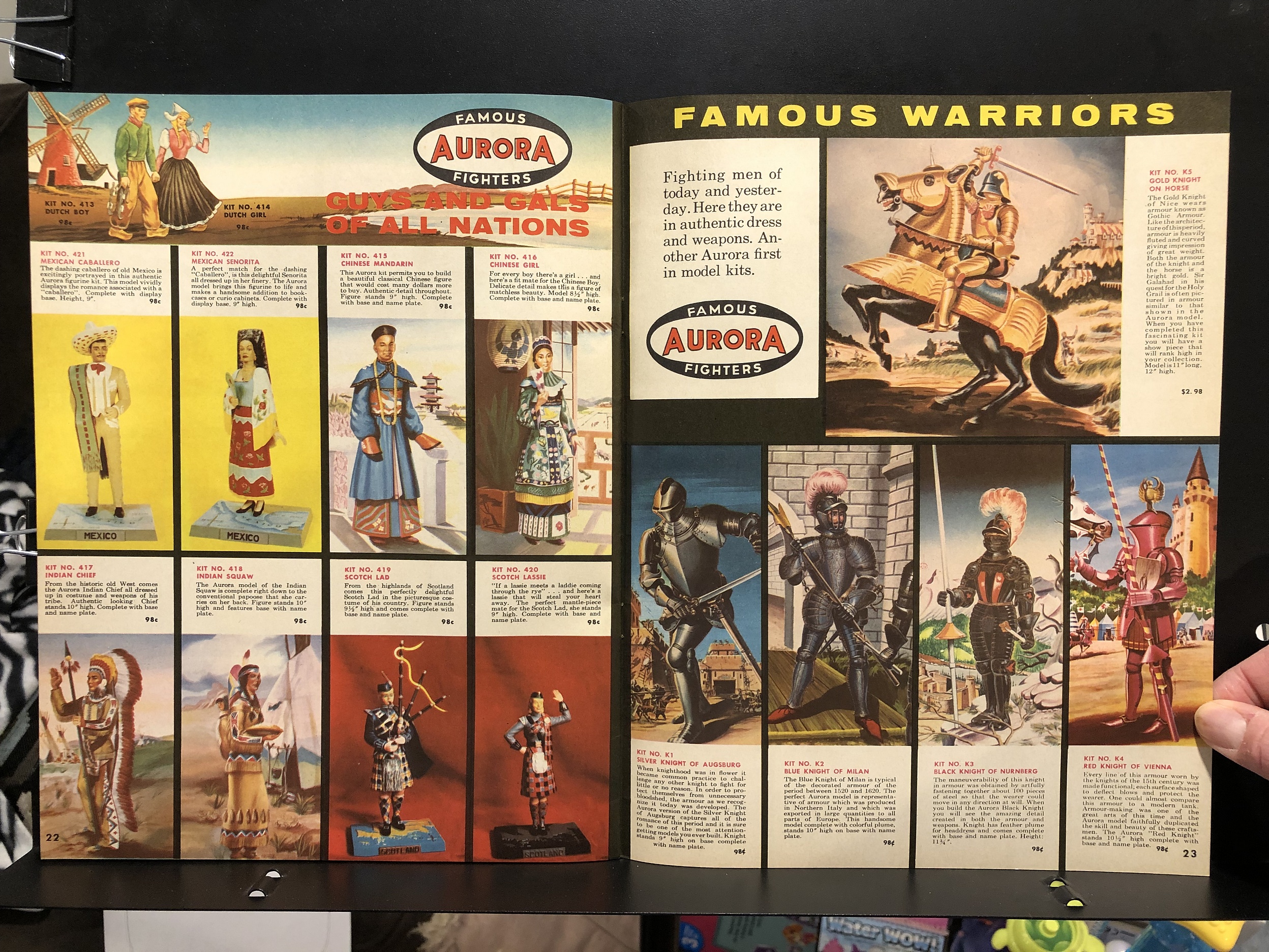 195960 Aurora Plastics Corp., Collector's Catalog Parry Game Preserve