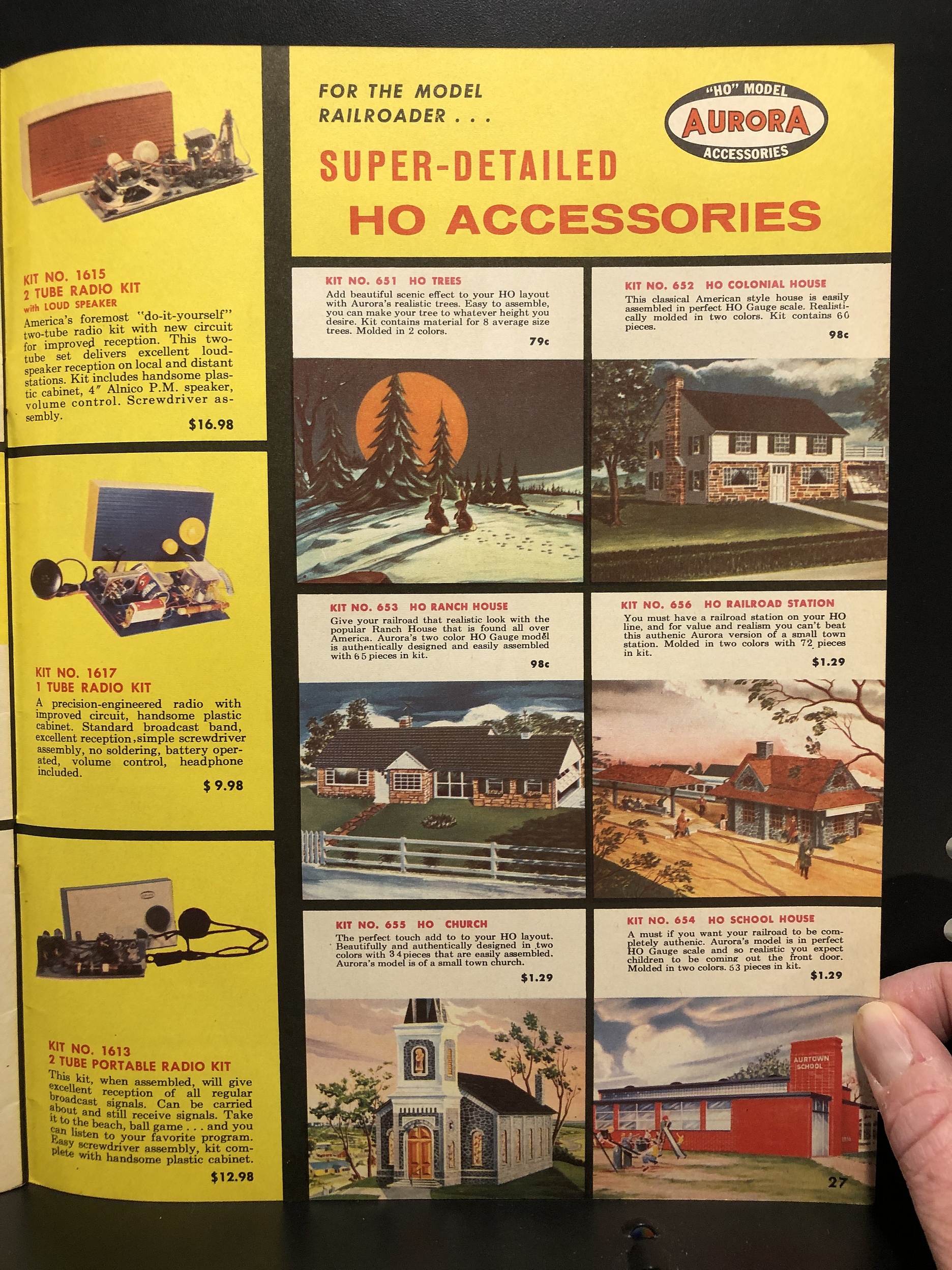 195960 Aurora Plastics Corp., Collector's Catalog Parry Game Preserve