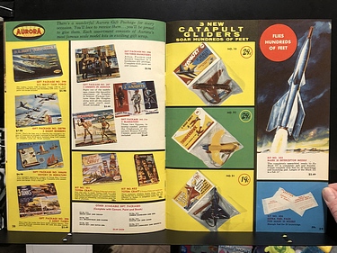 Toy Catalogs: 1959-60 Aurora Plastics Corp., Collector's Catalog