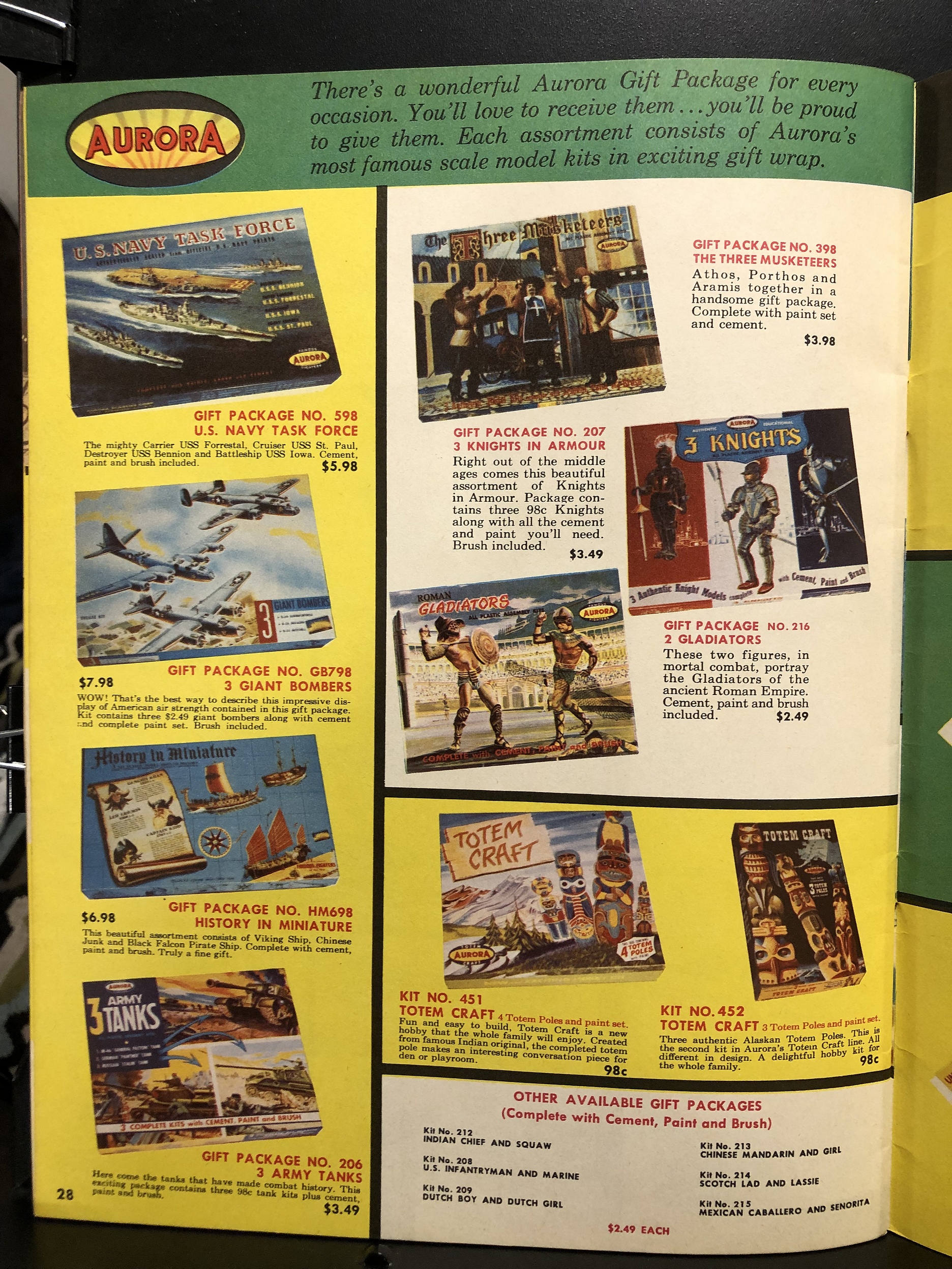 195960 Aurora Plastics Corp., Collector's Catalog Parry Game Preserve