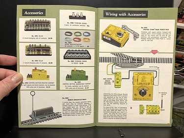 Toy Catalogs: 1967 Aurora Plastics Corp., Service Manual for Postage Stamp Trains