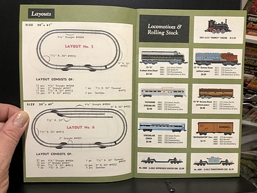 Toy Catalogs: 1967 Aurora Plastics Corp., Service Manual for Postage Stamp Trains