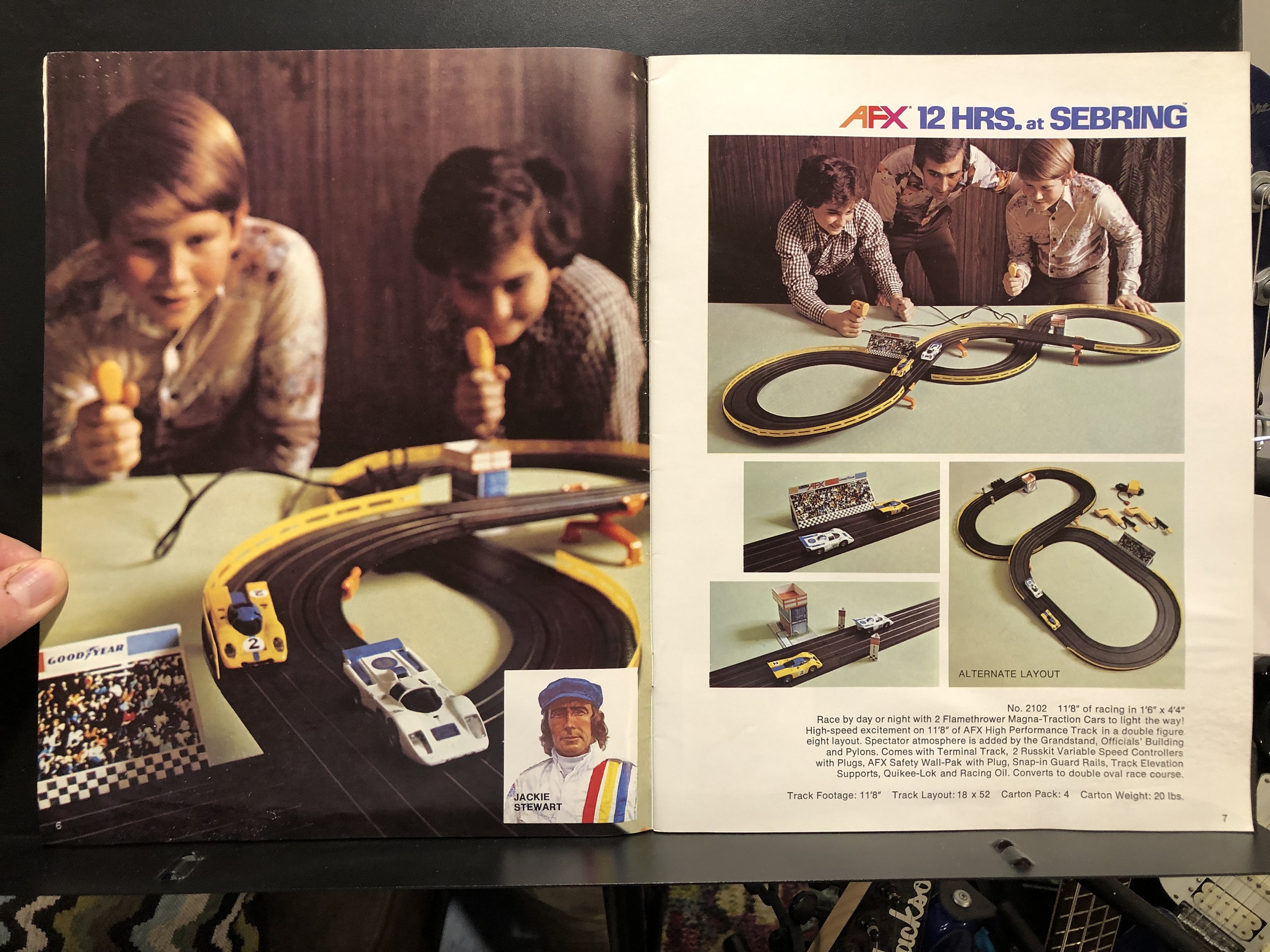 1977 Aurora / AFX Racing, Toy Fair Catalog Parry Game Preserve